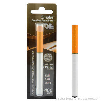 Best Selling 400 Puffs High Vapor, Disposable E cigarette with Rose Lampshade, CE, RoHS Marked